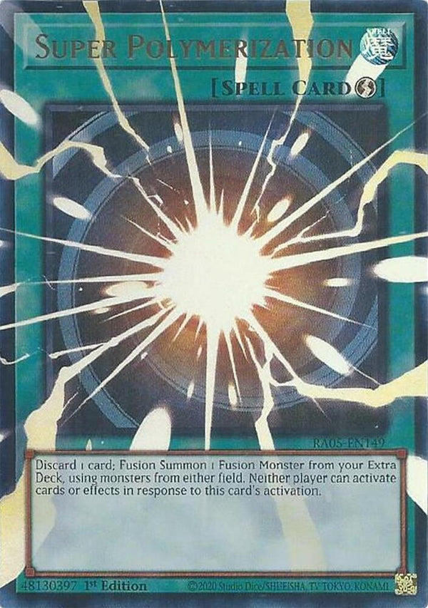 Super Polymerization - RA05-EN149 - Ultra Rare - 1st Edition