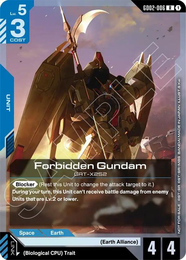 Forbidden Gundam (Store Tournament Participant Pack 04) - GD02-006 - Rare