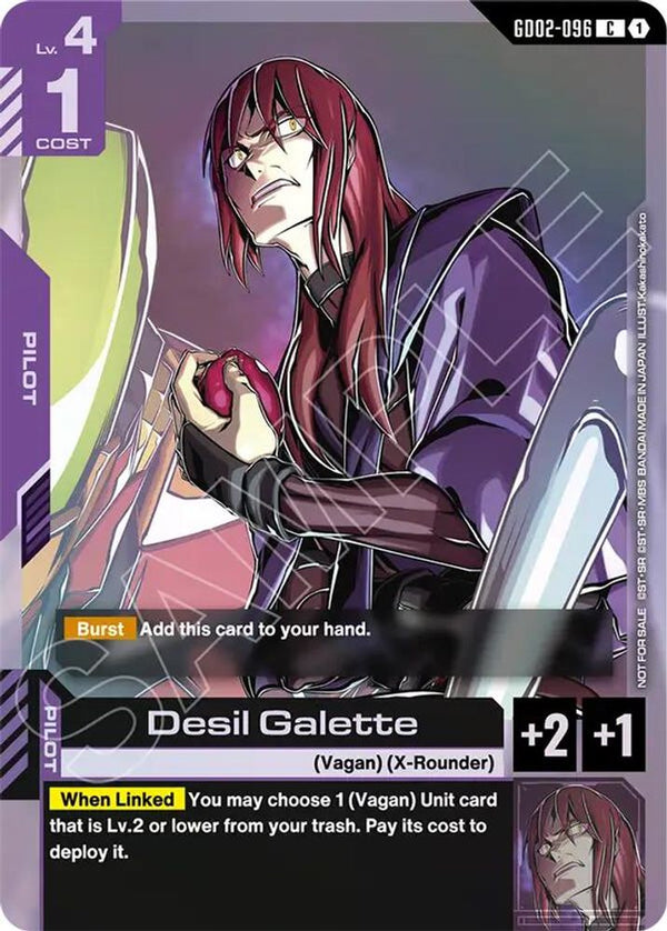 Desil Galette (Store Tournament Participant Pack 04) - GD02-096 - Common