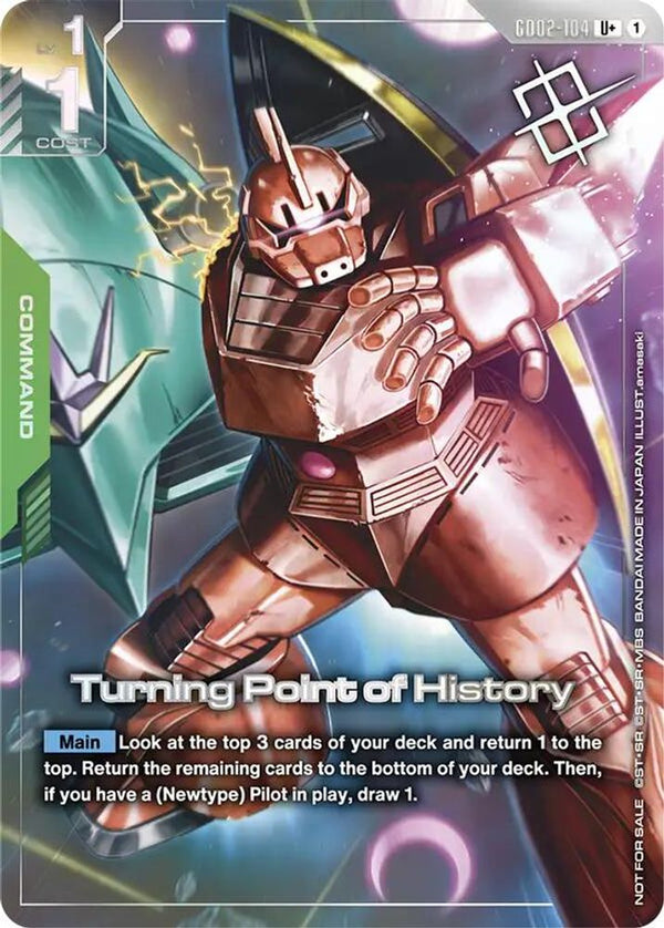 Turning Point of History (Store Tournament Winner Pack 04) - GD02-104 - Uncommon+