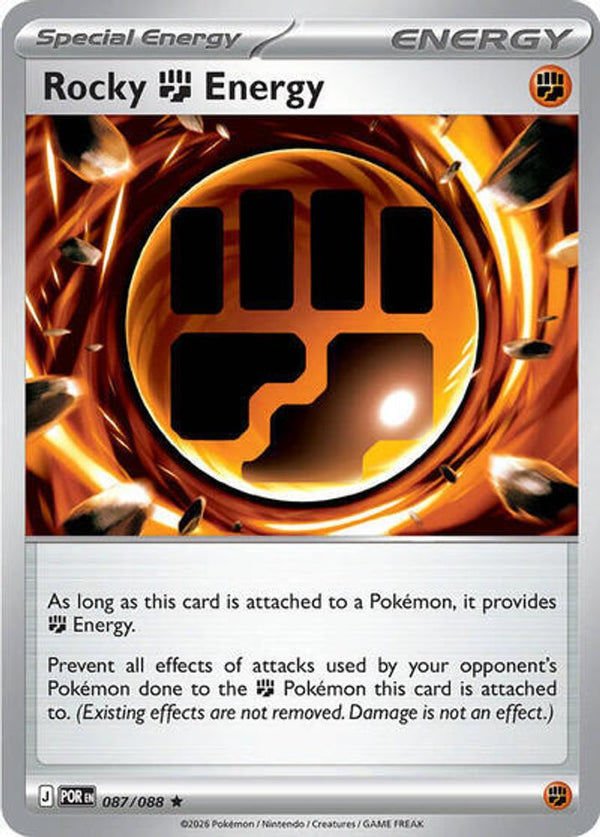 Rocky Fighting Energy - 087/088 - Rare - Theme Deck Exclusive
