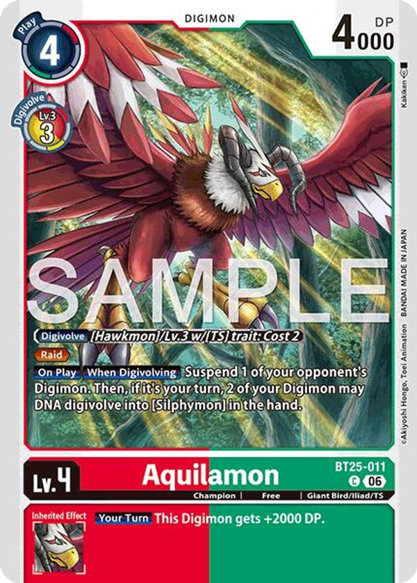 Aquilamon - BT25-011 - Common (Pre-Order)