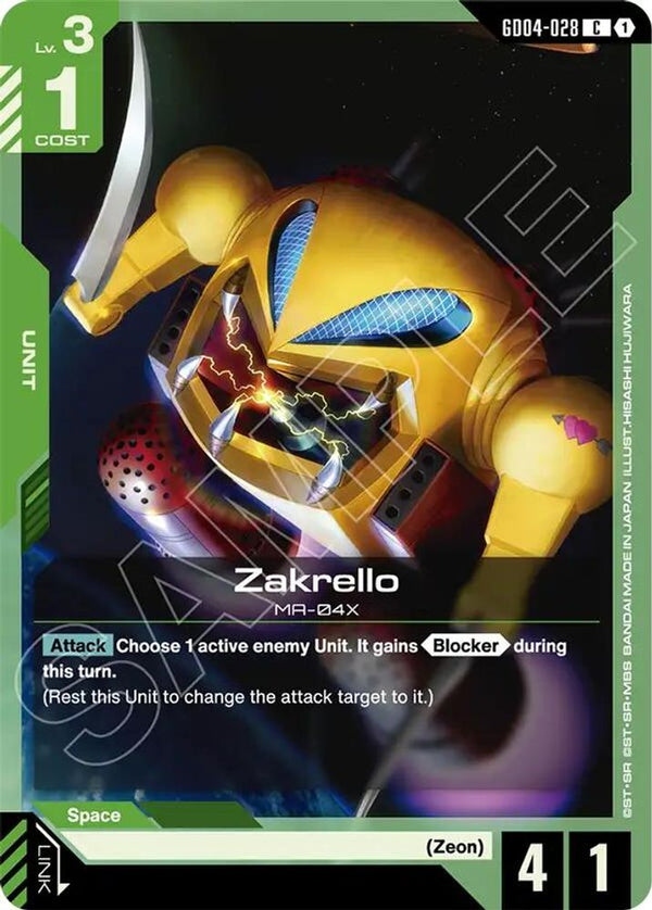 Zakrello - GD04-028 - Common