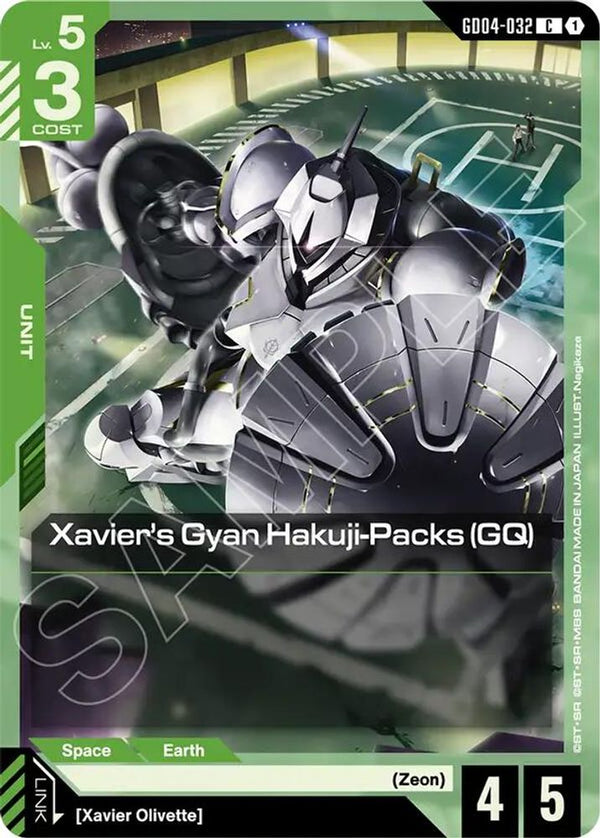 Xavier's Gyan Hakuji-Packs (GQ) - GD04-032 - Common