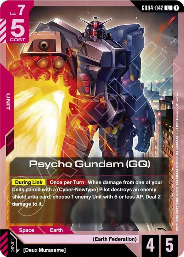 Psycho Gundam (GQ) - GD04-042 - Uncommon