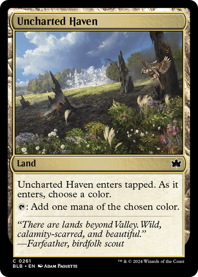 Uncharted Haven (BLB)