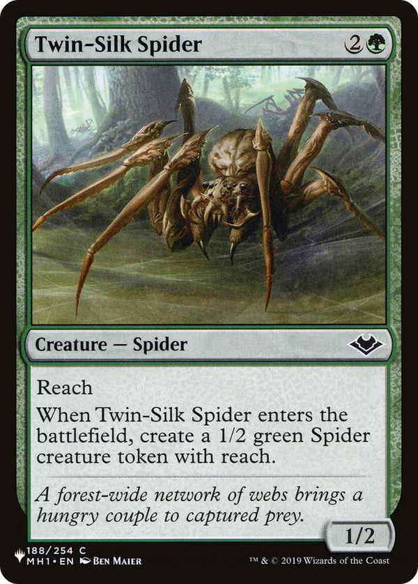 Twin-Silk Spider - MH1 Reprint (PLST)