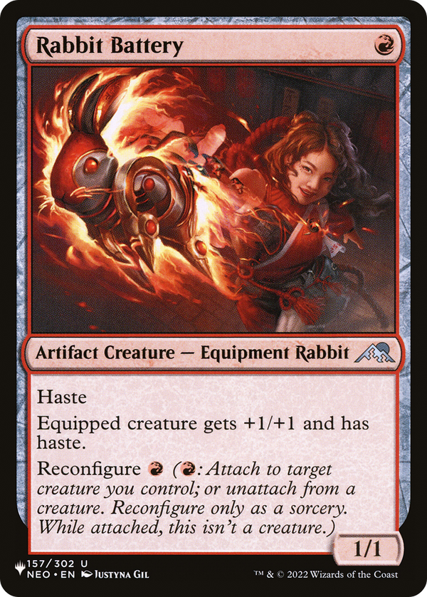 Rabbit Battery - NEO Reprint (PLST)