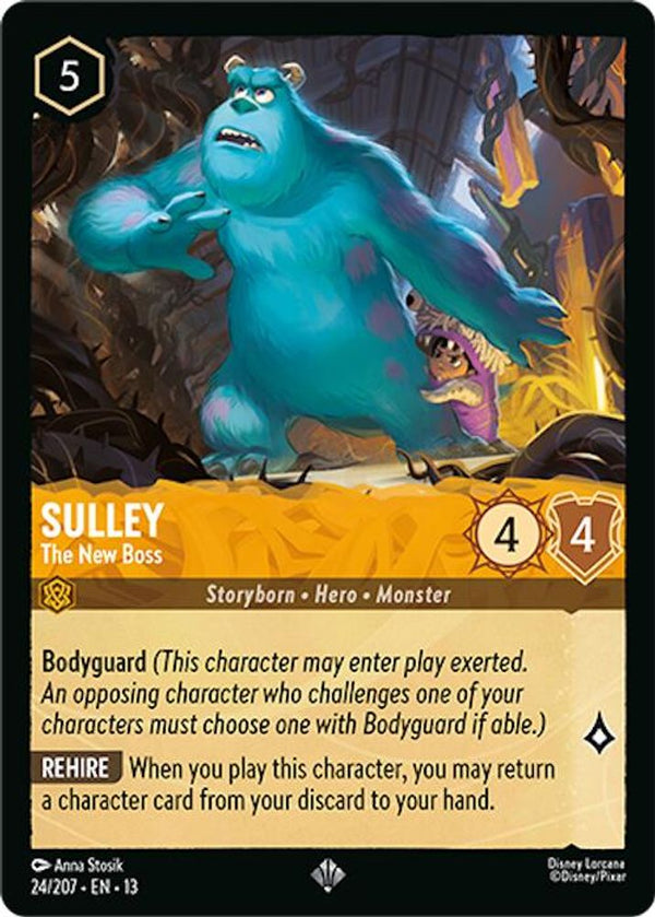 Sulley (The New Boss) - 24/207 - Super Rare