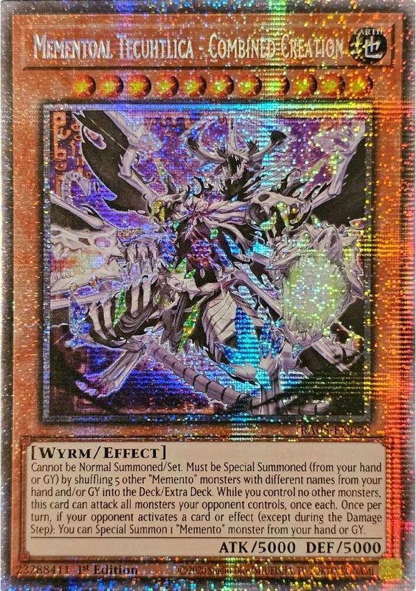 Mementoal Tecuhtlica - Combined Creation - RA05-EN029 - Starlight Rare - 1st Edition