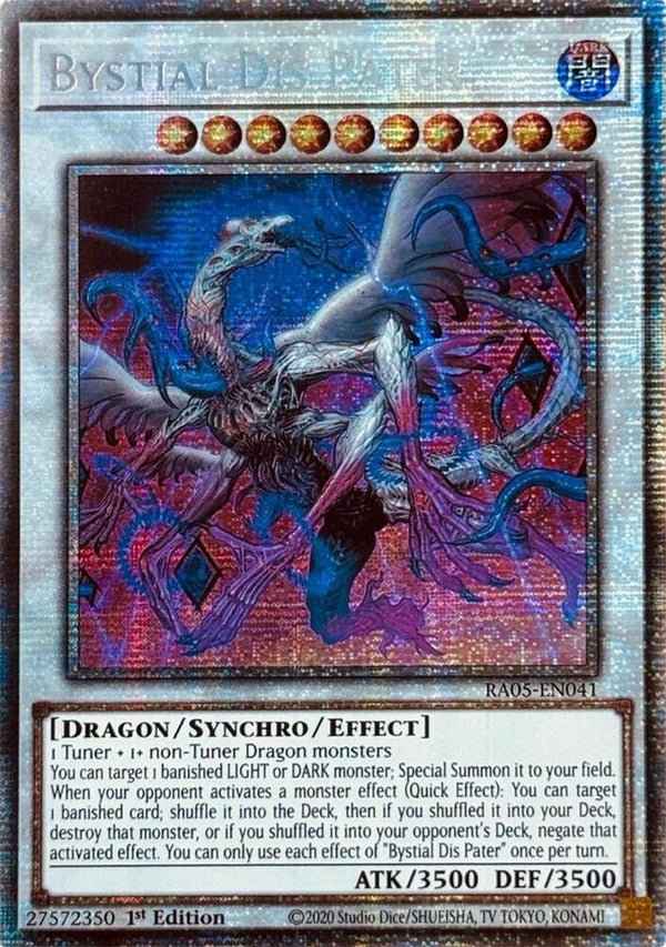Bystial Dis Pater - RA05-EN041 - Starlight Rare - 1st Edition