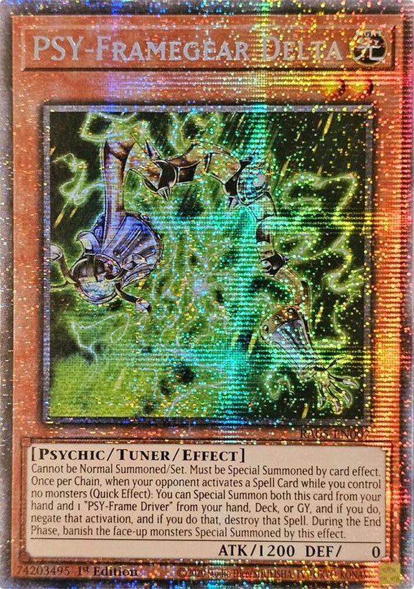 PSY-Framegear Delta - RA05-EN007 - Starlight Rare - 1st Edition