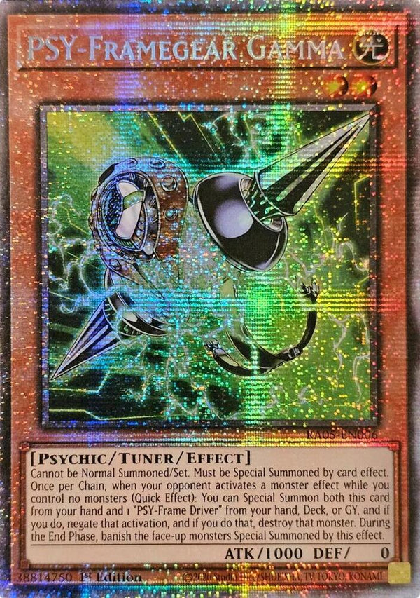 PSY-Framegear Gamma - RA05-EN006 - Starlight Rare - 1st Edition
