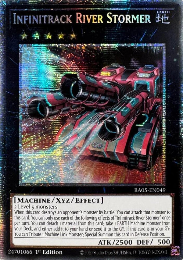Infinitrack River Stormer - RA05-EN049 - Starlight Rare - 1st Edition