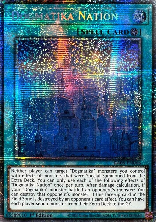 Dogmatika Nation - RA05-EN066 - Starlight Rare - 1st Edition