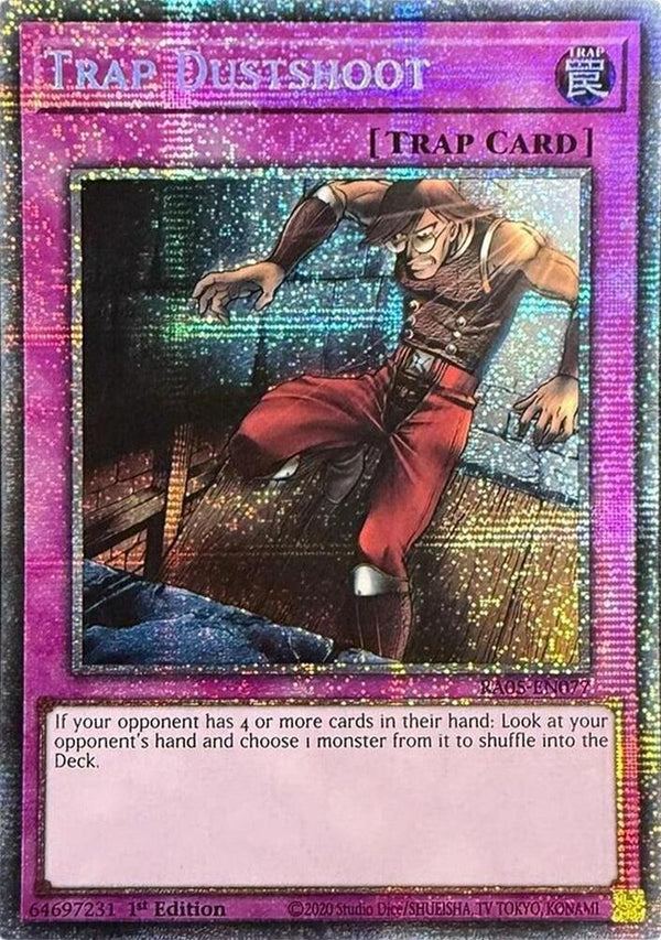 Trap Dustshoot - RA05-EN077 - Starlight Rare - 1st Edition