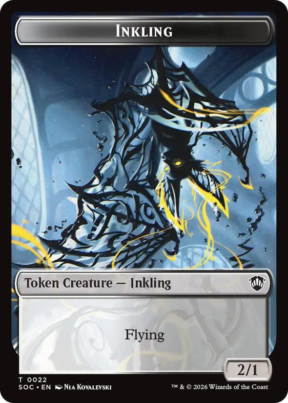 Cat // Inkling Token (TSOC)