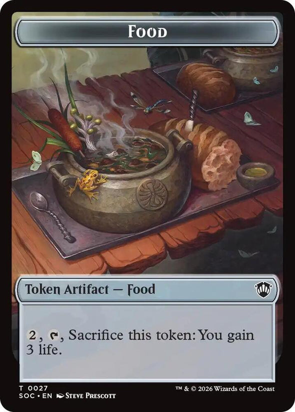 Frog Lizard // Food Token (TSOC)