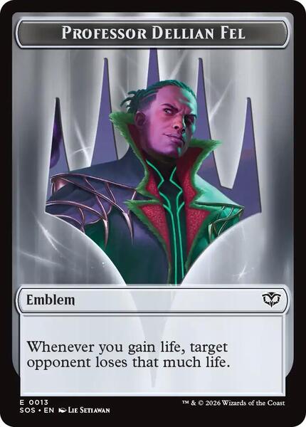 Emblem - Professor Dellian Fel // Pest (008) Token (TSOS)