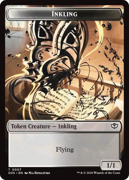 Inkling (007) // Spirit (011) Token (TSOS)