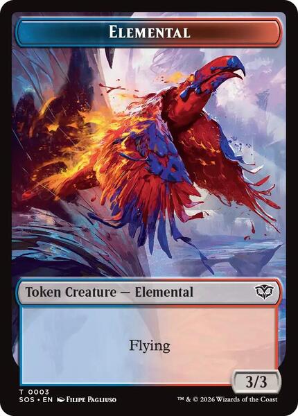Elemental (003) // Treasure Token (TSOS)