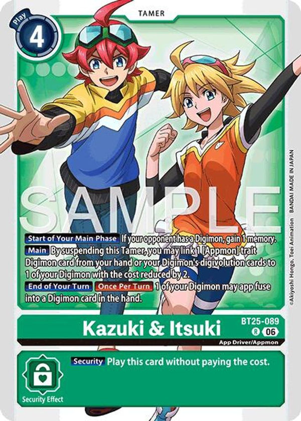 Kazuki & Itsuki - BT25-089 - Rare