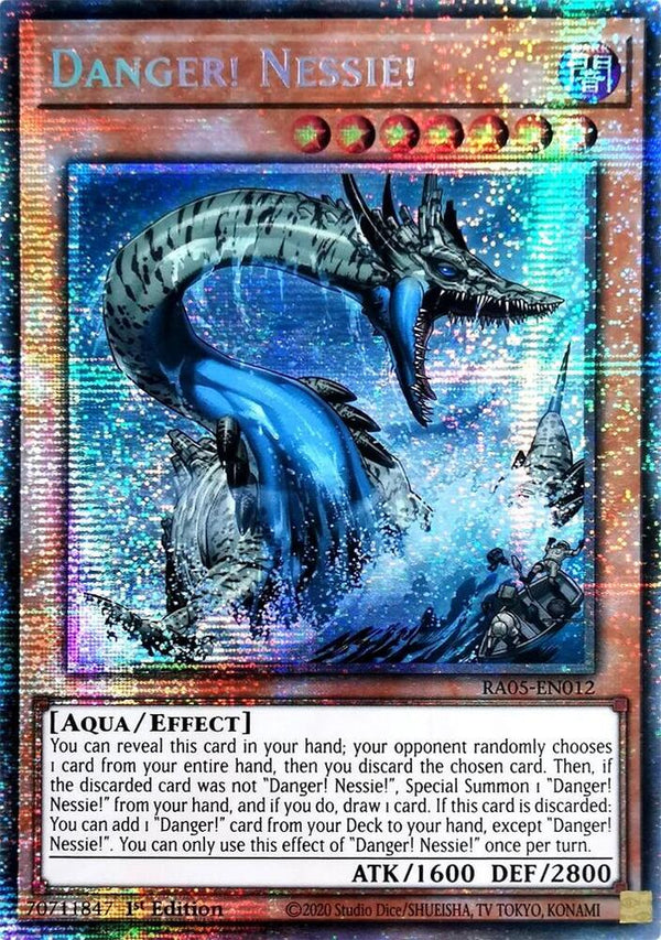 Danger! Nessie! - RA05-EN012 - Starlight Rare - 1st Edition