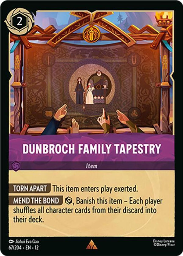 DunBroch Family Tapestry - 67/204 - Rare