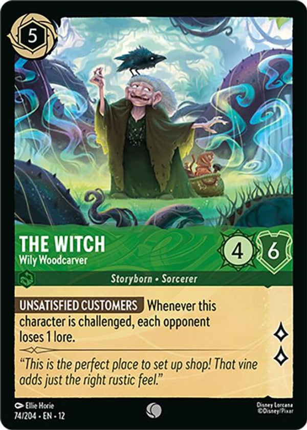 The Witch (Wily Woodcarver) - 74/204 - Common