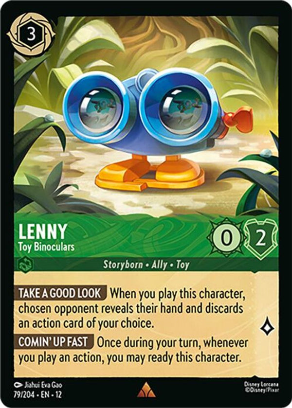 Lenny (Toy Binoculars) - 79/204 - Rare