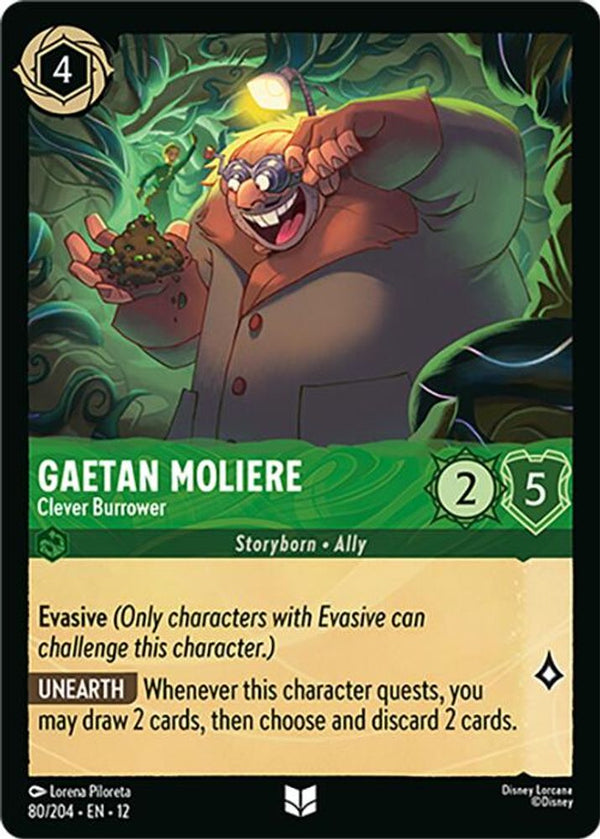 Gaetan Moliere (Clever Burrower) - 80/204 - Uncommon