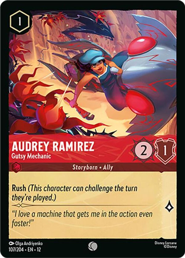 Audrey Ramirez (Gutsy Mechanic) - 107/204 - Common