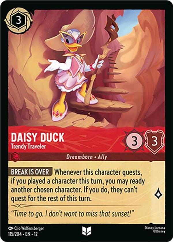 Daisy Duck (Trendy Traveler) - 115/204 - Uncommon