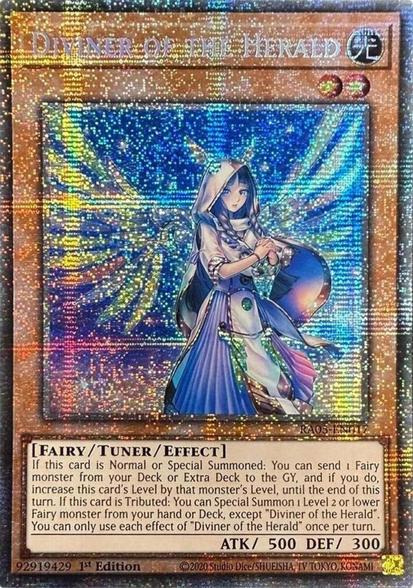 Diviner of the Herald - RA05-EN017 - Starlight Rare - 1st Edition