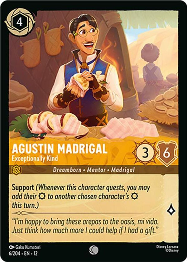 Agustin Madrigal (Exceptionally Kind) - 6/204 - Common