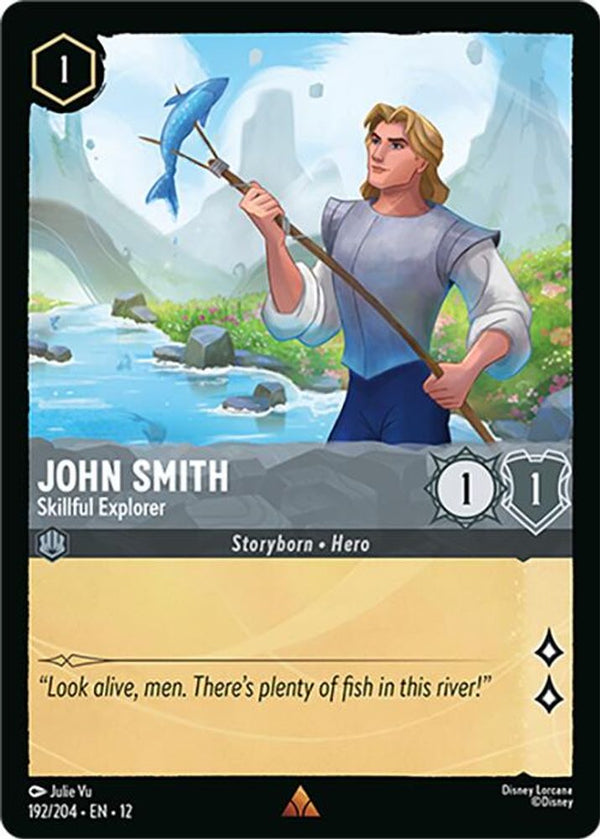 John Smith (Skillful Explorer) - 192/204 - Rare