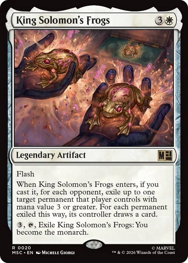 King Solomon's Frogs (MSC) (Pre-Order)