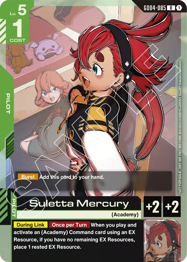 Suletta Mercury (GD04 Release Event) - GD04-085 - Rare
