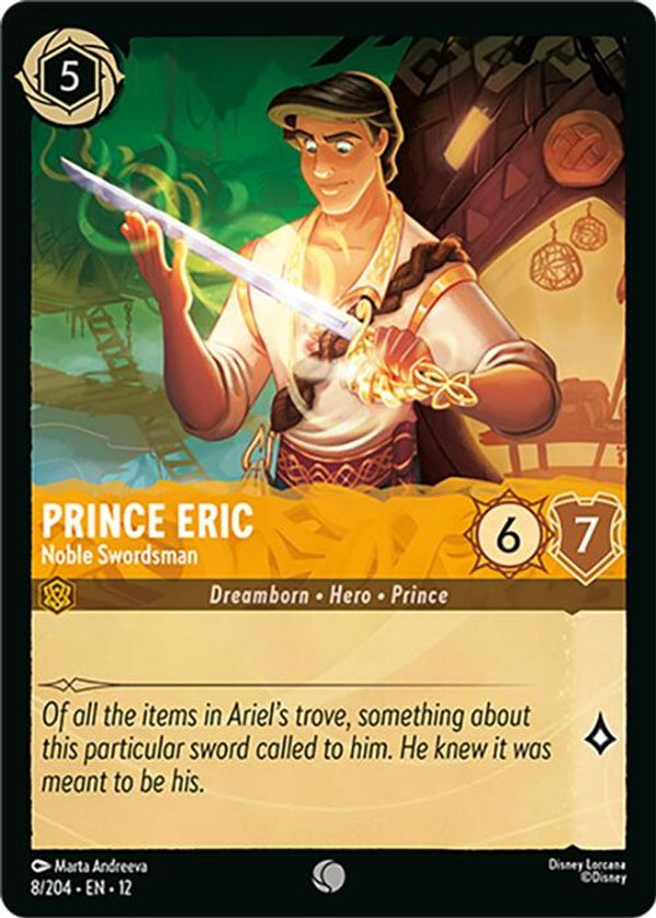 Prince Eric (Noble Swordsman) - 8/204 - Common