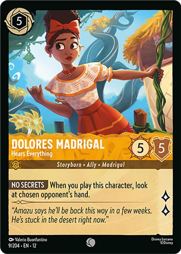Dolores Madrigal (Hears Everything) - 9/204 - Common