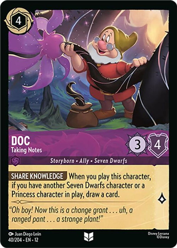Doc (Taking Notes) - 40/204 - Uncommon