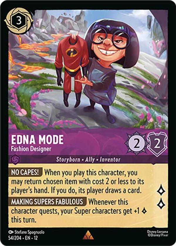 Edna Mode (Fashion Designer) - 54/204 - Rare