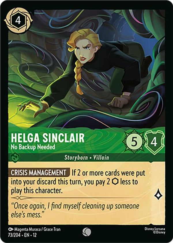 Helga Sinclair (No Backup Needed) - 73/204 - Common