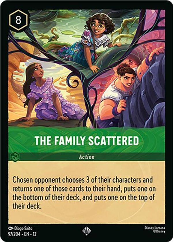 The Family Scattered - 97/204 - Super Rare