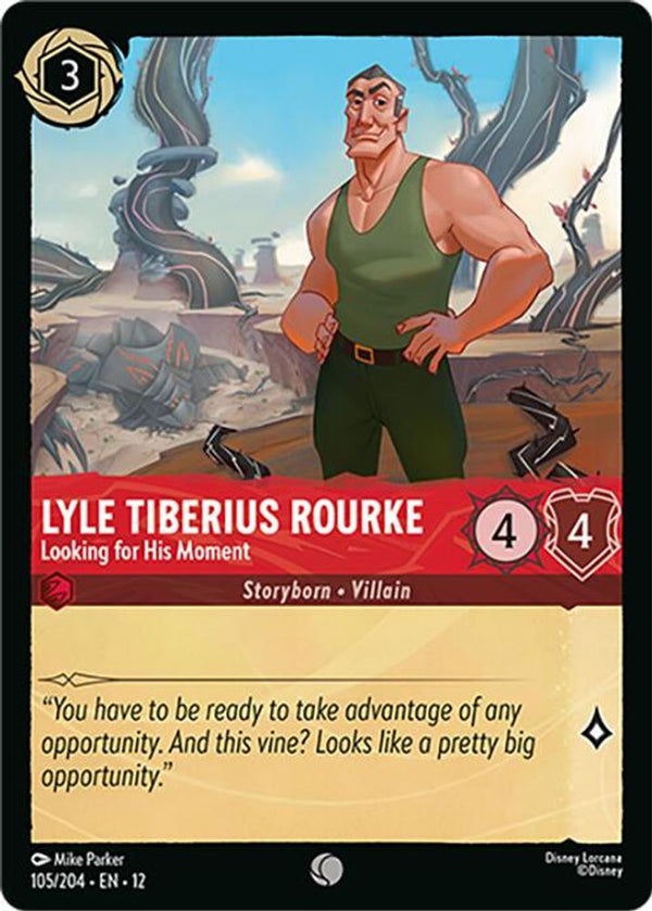 Lyle Tiberius Rourke (Looking for His Moment) - 105/204 - Common