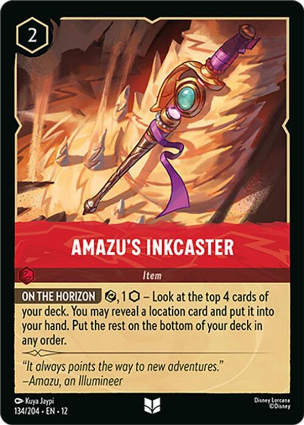 Amazu's Inkcaster - 134/204 - Uncommon