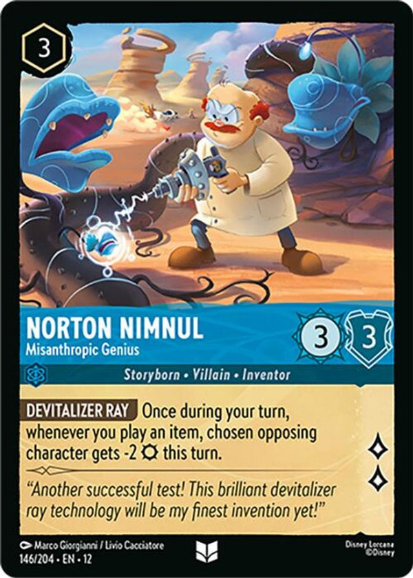 Norton Nimnul (Misanthropic Genius) - 146/204 - Uncommon
