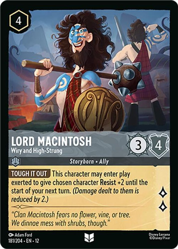 Lord Macintosh (Wiry and High-Strung) - 181/204 - Uncommon