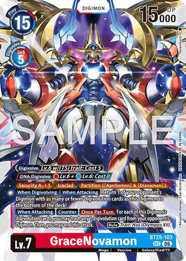 GraceNovamon - BT25-103 - Secret Rare