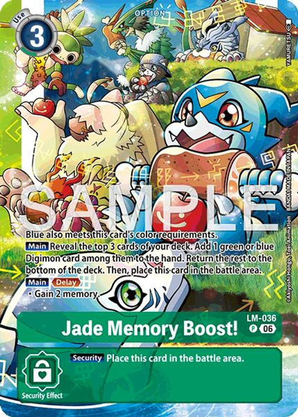Jade Memory Boost! (ST23/24 Alternate Art) - LM-036 - Promo